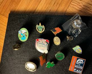 Collection of Chicago-Area Commemorative Lapel Pins
