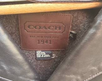 Coach 1941 Leather Jacket