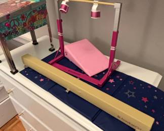 American Girl Gymnastics Set