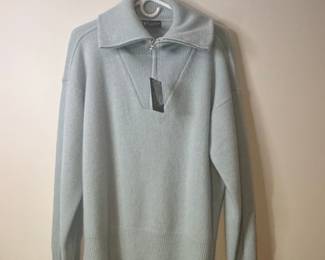 C by Bloomingdale's Cashmere Quarter-Zip Sweater