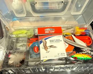 Eagle Claw Fishing Tackle Kit with Utility Box