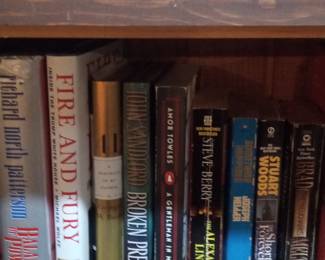 Assorted Hardcover Fiction and Non-Fiction Books