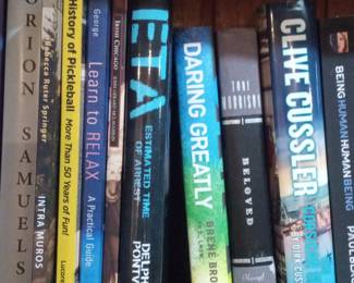 Assorted Books and DVDs Collection
