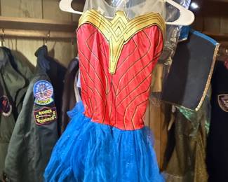 Child's Wonder Woman Costume and Boots Set