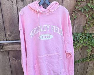 Wrigley Field Established 1914 Pink Hoodie