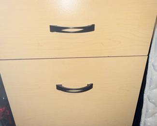 Modern Two-Drawer Nightstand