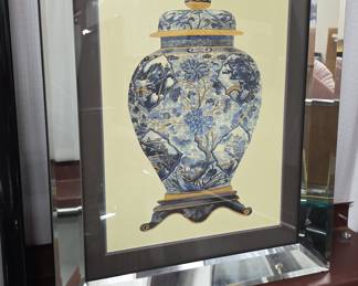Chinoiserie Ginger Jar Framed Print