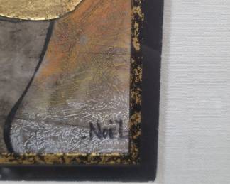 Soleil by Noël, Mixed Media Abstract Painting