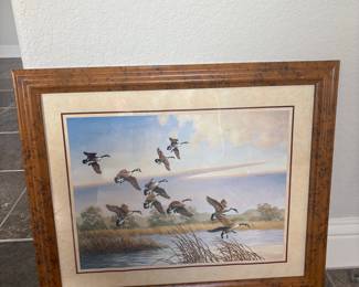 Charles Harper "Canada Geese" Lithograph Print (Joni Buyout?)