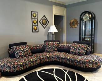 Vladimir Kagan Style Weiman "Cloud" Sectional Sofa Parbey4-26-6