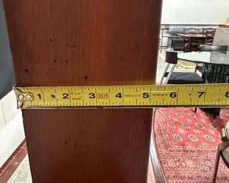 Mahogany Open Bookcase Burhou1-13