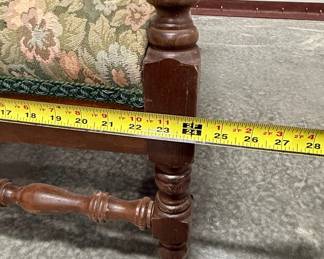 Victorian Eastlake Carved Walnut Upholstered Rocking Chair Burhou1-8