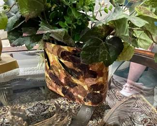 Handmade Abstract Ceramic Vessel
