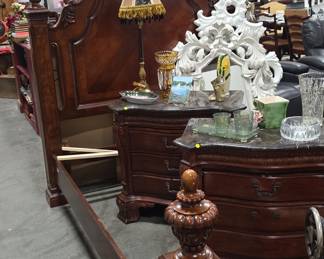 Victorian Mahogany Bed Frame