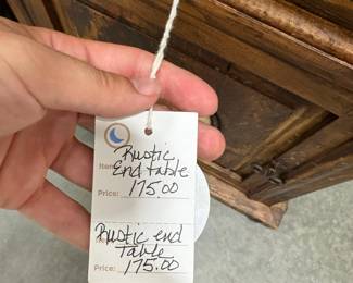 Rustic Lone Star Nightstand