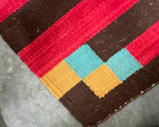 Hand-Woven Wool Kilim Runner