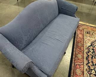 Chippendale Style Camelback Sofa Sug-5