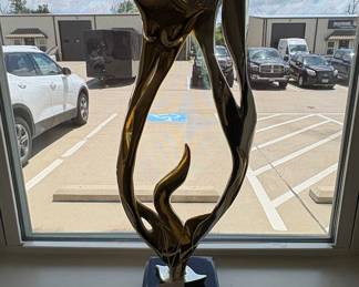 Oshra Michan "Flame" Sculpture