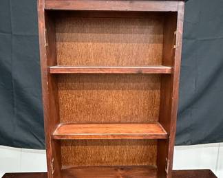 Mahogany Open Bookcase Burhou1-13