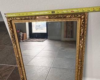 Ornate Gilt Wood Mirror (Joni Buyout?)