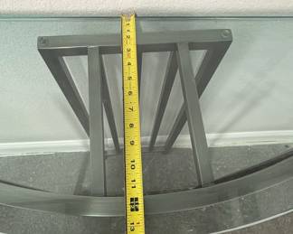 GENGLASS Violur Console Table with NOLVIS L Mirror