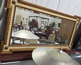 Louis XVI Style Giltwood Mirror