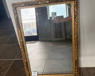 Ornate Gilt Wood Mirror (Joni Buyout?)