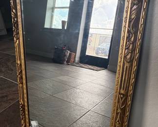 Ornate Gilt Wood Mirror (Joni Buyout?)