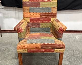Seawalk Rustic Patchwork Accent Chair Burhou1-10