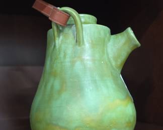 Mid-Century Modern Studio Pottery Pitcher