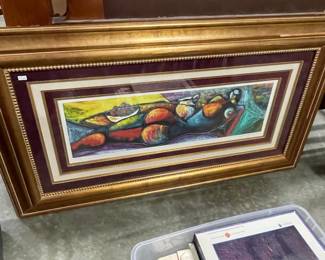 Francisco Zuniga 'Reclining Figure' Lithograph