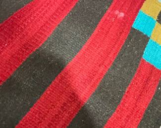 Hand-Woven Wool Kilim Runner