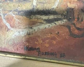 William Rushing Original Landscape Oil Painting