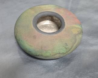 Stephan Roy Raku Pottery Vase