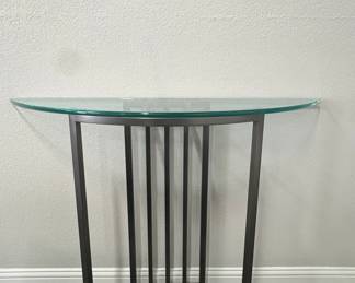 GENGLASS Violur Console Table with NOLVIS L Mirror