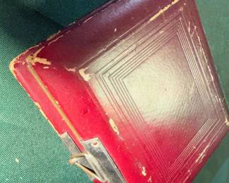 Antique Photo album filled with tin types