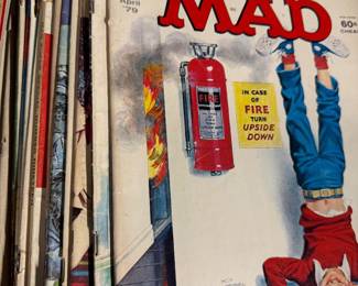 Large Collection of vintage Mad Magazine