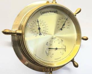216 Captain Morgan 3In1 Nautical Weather Station