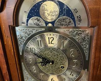 216 Grandfather Clock Face Detail