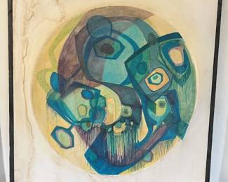 216 Kirchmyer Original Abstract Art Panel