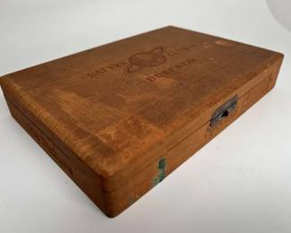 216 Saturn Club Boite Nature Specials Vintage Cigar Box 