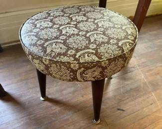 216 Daystrom Vintage Vinyl Federal Eagle Stool