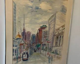 216 Polly King Main St. Buffalo Original Artwork