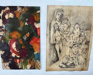 216 C. Del Romano Original Artwork 
