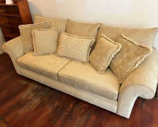 216 Alan White Chenille Sofa