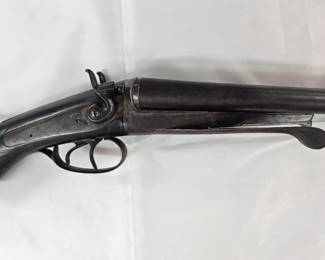 W Richards signed DB shotgun