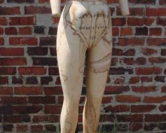 Antique Metal "Wolf Form" Model