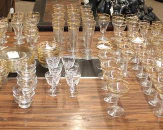 Gold Rimed Glasses
