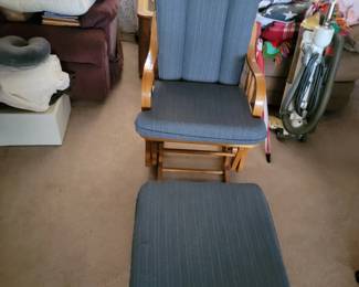 No Stains at ALl Rocking chair and ottoman