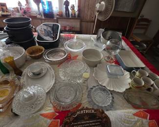 Various Old Glassware